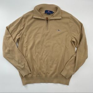 Vineyard Vines Men’s 1/4 Zip Sweater size Medium M